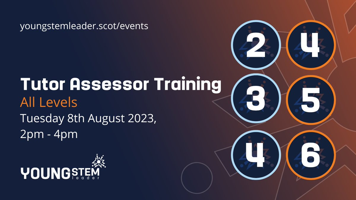 Are you planning to run our Young STEM Leader Programme in your school, community group or youth organisation in Scotland? Join our 2 hour training session and become a trained Tutor Assessor ⬇️Sign up here tinyurl.com/mrxmbf3p