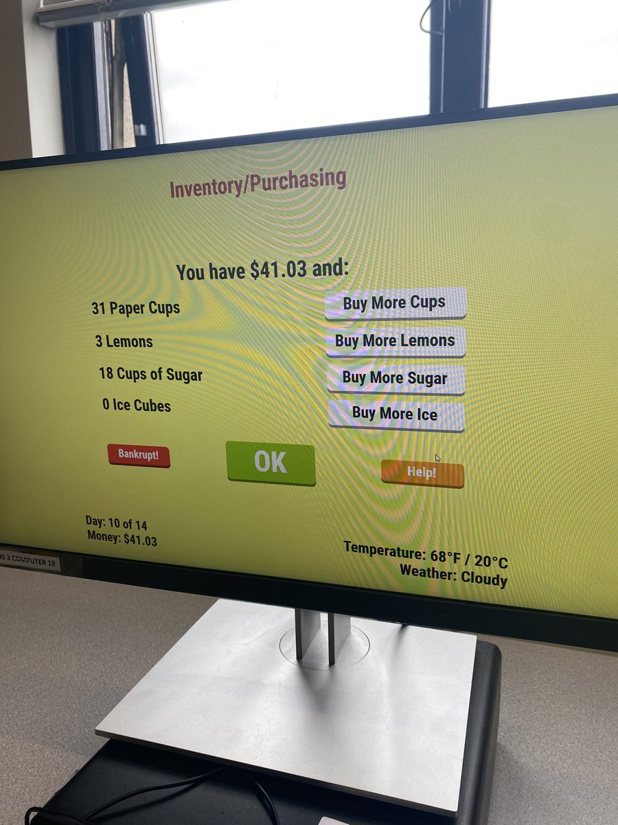 CullinanMiss's tweet photo. End of Term but make it Business! Selling Lemonade for a profit… a classic! 🍋💰 https://t.co/ZBVsUSwR2F