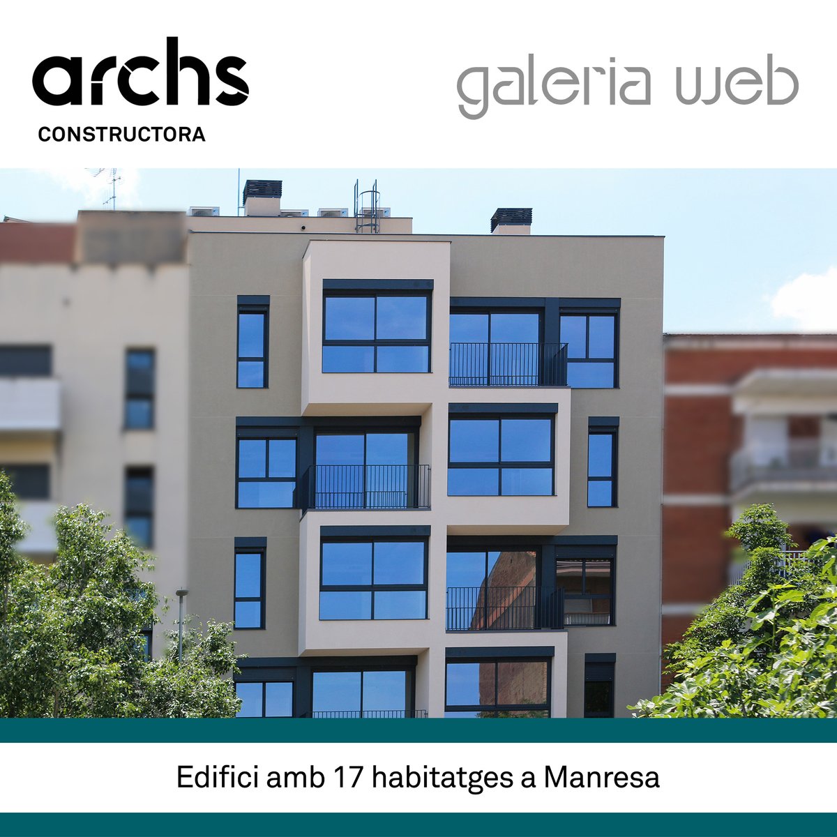 archsconstruc's tweet photo. Us compartim algunes imatges d'aquest edifici amb 17 habitatges protegits recentment acabat.
Moltes gràcies equip, bona feina !!

Projecte i D.O.: Fernández &amp; Domingo Arquitectes
D.E.O: @JoanOlona

accés galeria: https://t.co/U8Rl58de0y

#construccion #edificacion #manresa https://t.co/2VBhzE00XJ