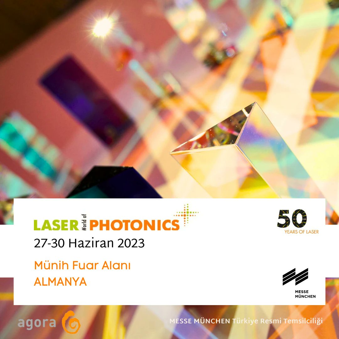 ✅ Laser World of Photonics kapılarını açtı. 50. yılını
✅ Automatica ve
✅ World of Quantum fuarları ile birlikte kutluyor.

Ziyaretçi broşürü için  👇
rdar.li/NdGx36e

#photonics #WorldOfQUANTUM #automatica23 #LASERWorldOfPHOTONICS #industry40...