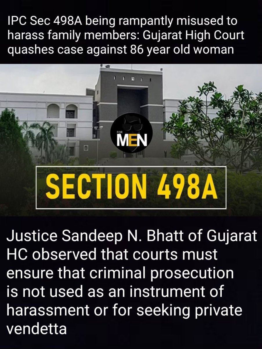 498A case filed against a 86 YEAR OLD WOMAN? SERIOUSLY? 

#formenindia #MenToo #MensRightsActivist #mensrights #men #498a