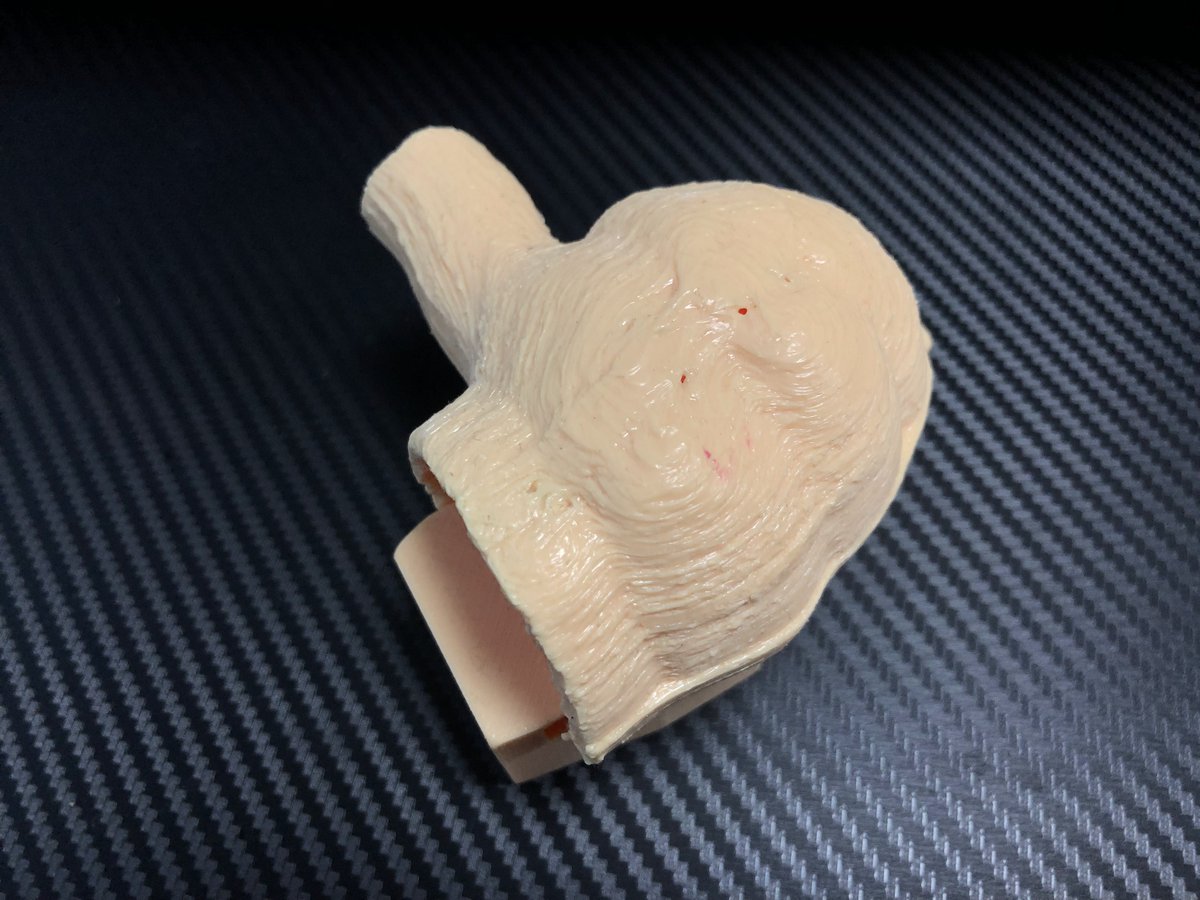 Can anyone guess where this part is? Compared to the previous post , it should be much easier to guess....right?🤣 #prothesis #3dprinting #silicone #3dprinter #medical #device #additivemanufacturing