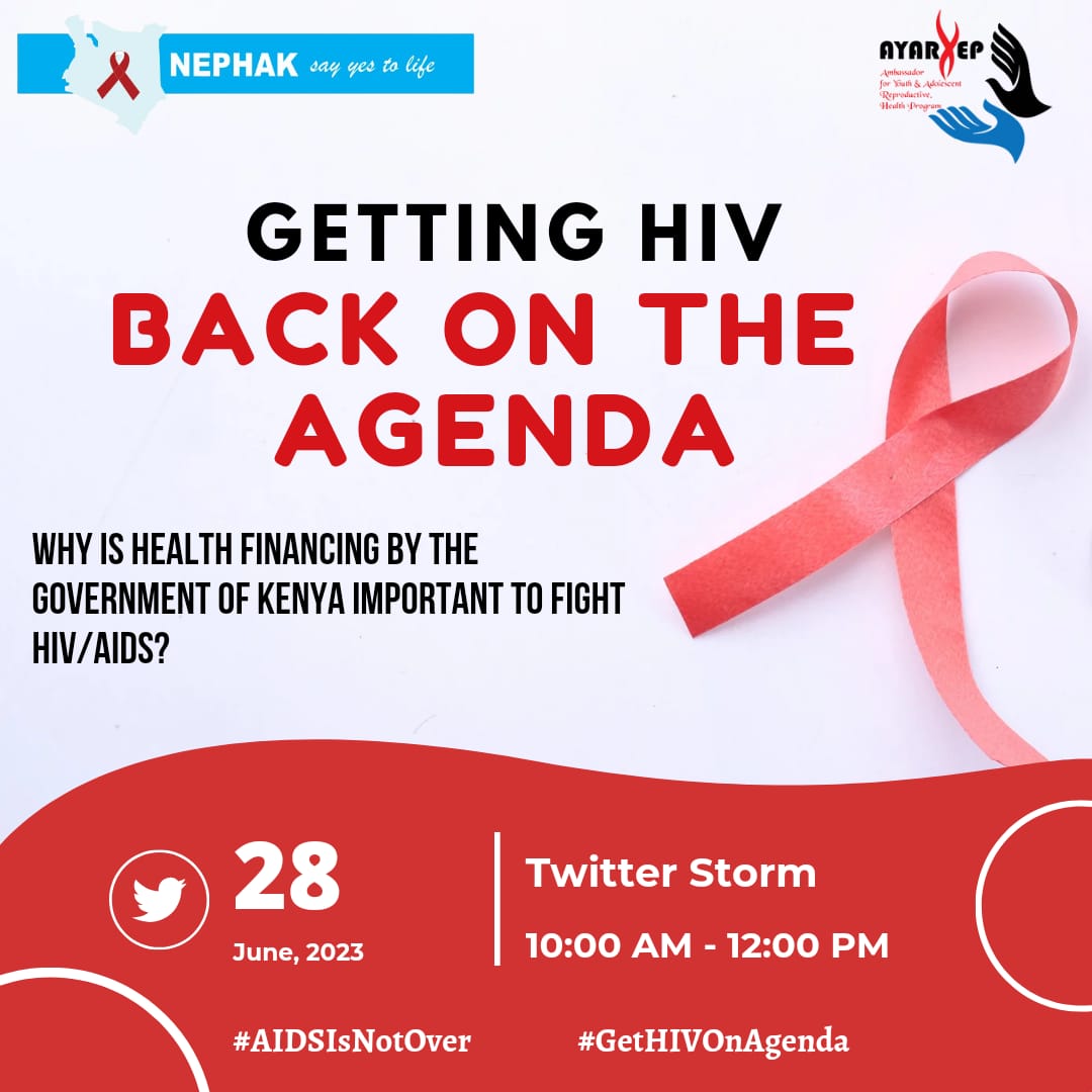 Investing in HIV prevention and treatment is crucial. Let's ensure HIV gets the budget it deserves. #AIDSisnotOver #GetHIVonBudget  #GetHIVOnAgenda  <a href="/NEPHAKKENYA/">NEPHAK</a> <a href="/GlobalFund/">The Global Fund</a> <a href="/KenyaRedCross/">Kenya Red Cross</a> <a href="/Aidsfonds_intl/">Aidsfonds International</a>