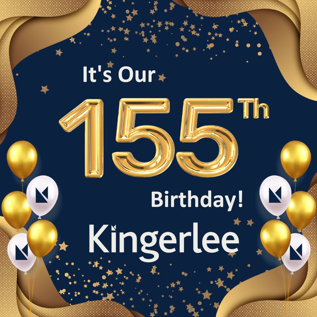 This year we celebrate our 155th birthday! 🎉🥳 Despite being 155 years old, we have adapted to change & to continue deliver high-quality projects to our clients. We thank everyone who has been a part of the Kingerlee team, Kingerlee wouldn’t be where it is today without you!