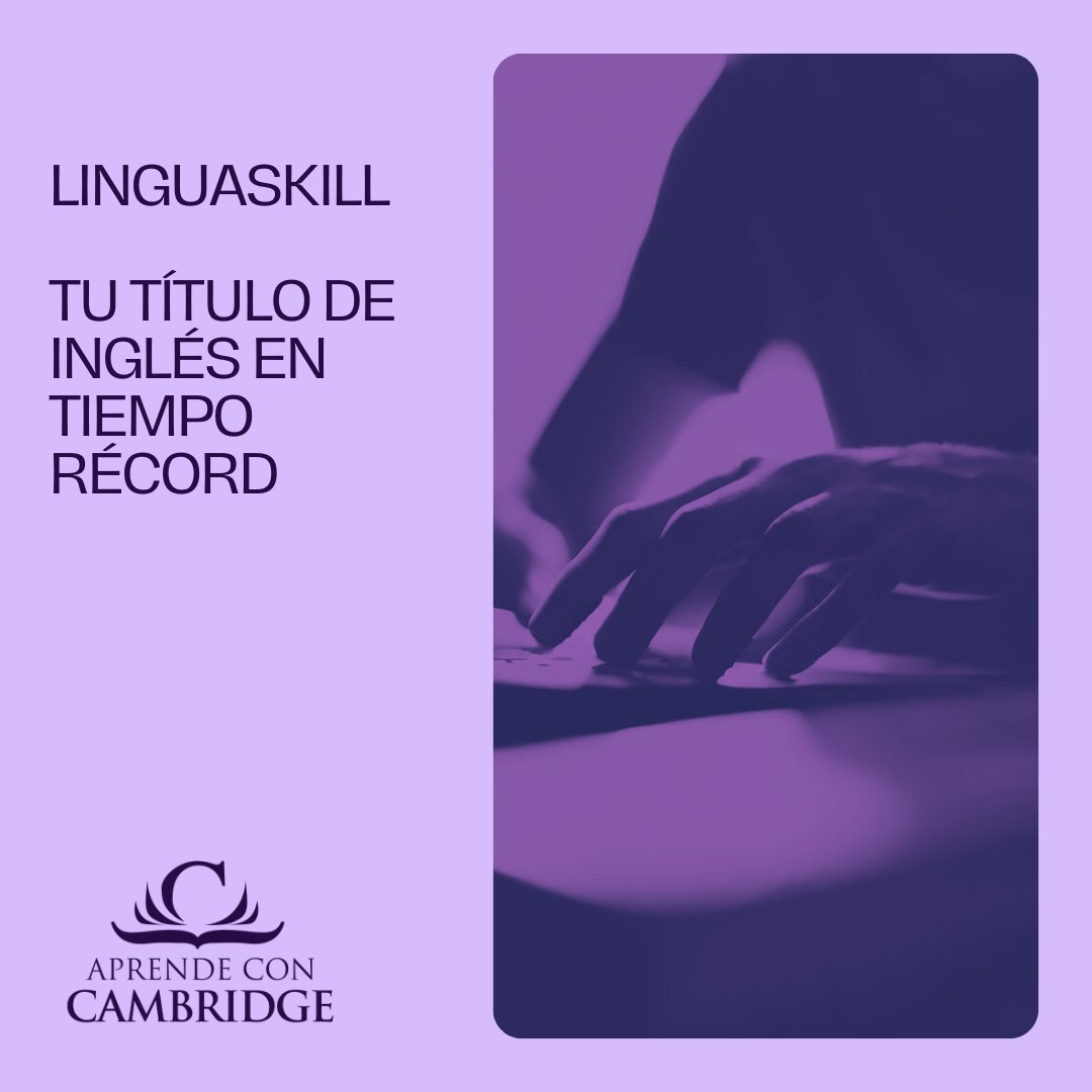 Centros_CEAE's tweet photo. ¿Conoces #Linguaskill? ¡Prepara con nosotros el test de #inglés que garantiza resultados precisos en tiempo récord!

https://t.co/XtaWauSwTR https://t.co/SgGIOqmj9z