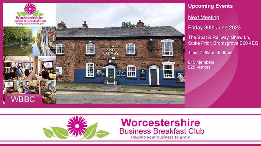 It's this FRIDAY!!! #networking & #breakfast Please get in touch to book your place before Wednesday. 😃 Limited places are available. …estershirebusinessbreakfastclub.co.uk #WorcestershireHour #Bromsgrove
