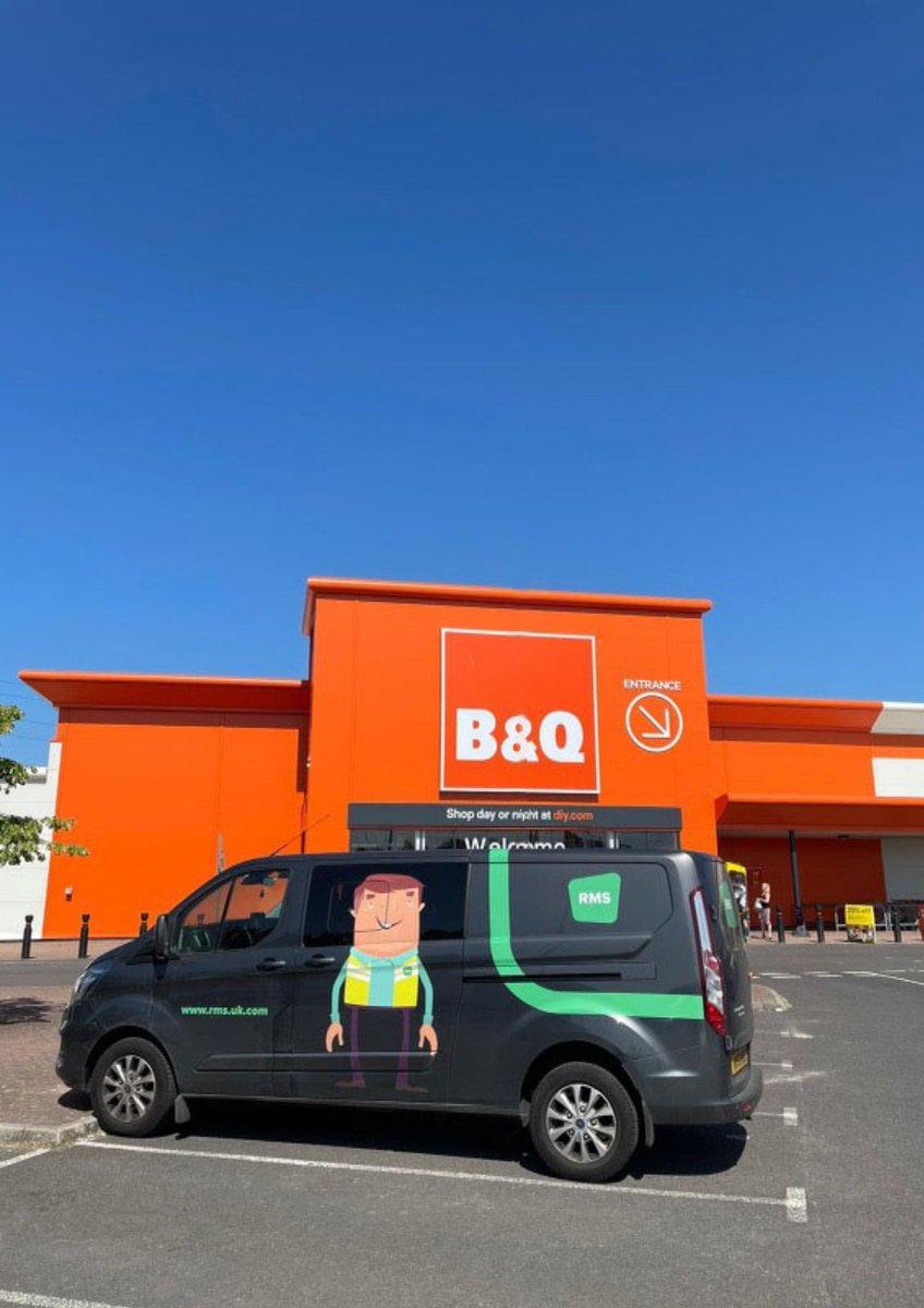 With our RMS teams working in different retail stores all over the UK and Ireland...you might spot one of our RMS vans out and about on the road! 🚐

View our range of services to see how we can help you on your next retail project: rms.uk.com/services

#retailteam