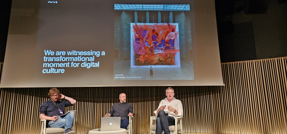 peinadormarta's tweet photo. Art need to be show everywere showcasing it in any screen @niioart is a platform to see purchase & preserve #DigitalArt creating & sharing playlists @RobAndersNiio
Curating is a trust relationship with the artist & it takes time. @Artprojx @daataart #FocusDigital https://t.co/Y8msaysMr8