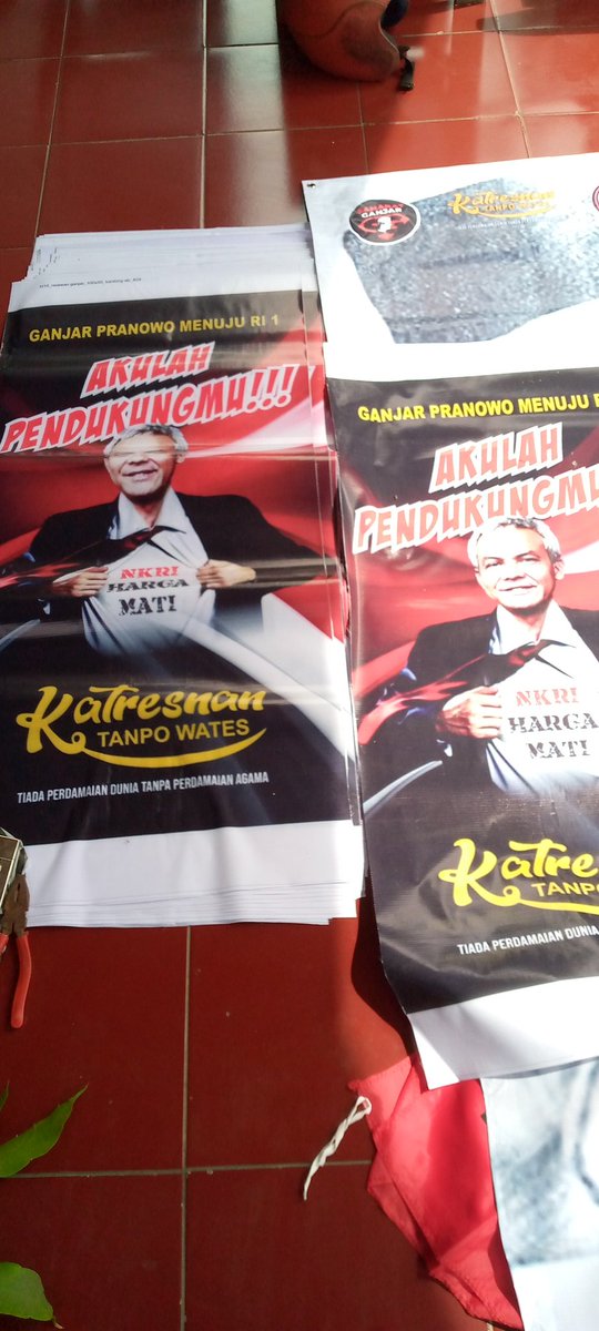 Spirit relawan Ganjar , akulah pendukungmu