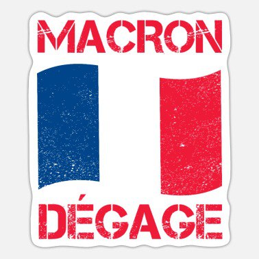 Pour le 14 juillet ,brandissez-vous même ou arborer,placarder véhicule, façade, qu'importe le support pour qu'il ne soit pas ignorer 'Macron Dégage' ,appropriez-vous cette idée en espérant que le courage français ne soit pas déjà en vacances, il s'agit de vivre libre en paix .