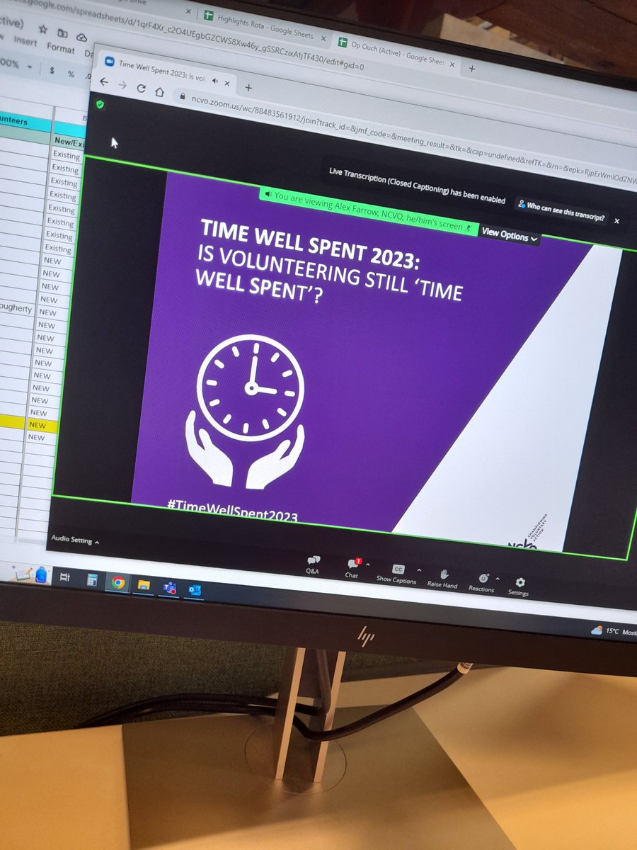 wight_jess's tweet photo. Amazing findings from the  #TimeWellSpent2023 report from @NCVO we can implement for volunteering  at the Science and Industry museum and our future projects https://t.co/Jki5nIMUDI