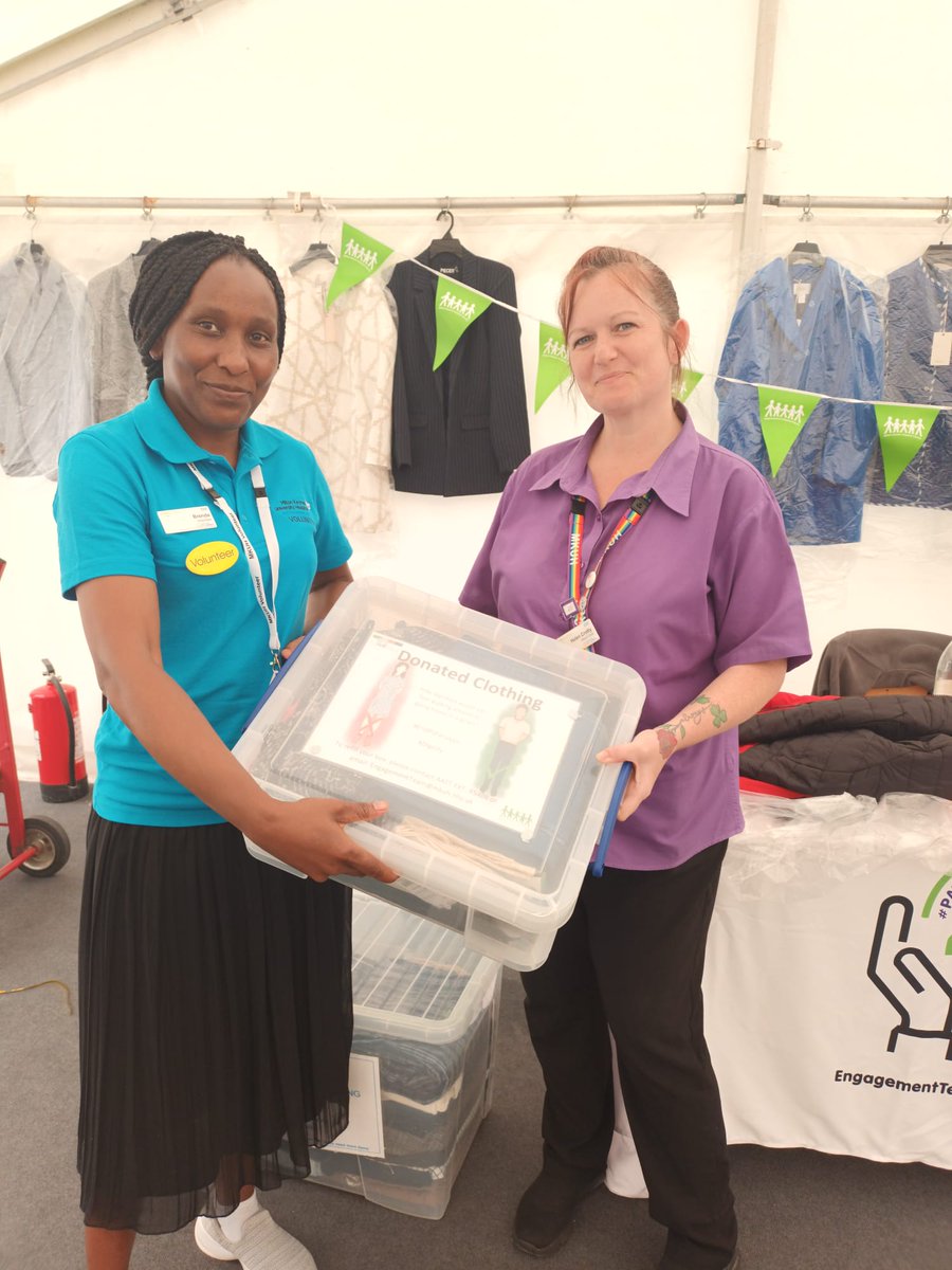 MKHospital's tweet photo. Our Patient Experience Team, in collaboration with @MKHCharity, have sourced patient clothes boxes for each of the wards. 

These boxes contain donated clothes to ensure no patient goes home in a gown and highlights the importance of dignity in care. https://t.co/MdrYJkd3nI