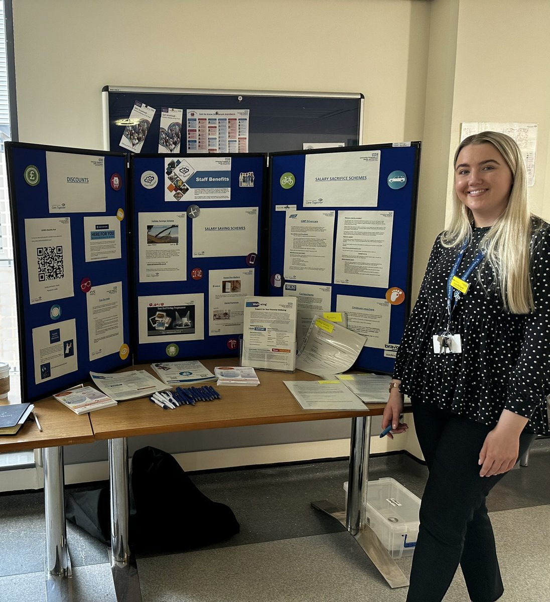 If you’re at FNCH on the 28 June, come and talk to our Staff Benefits Team to find out what we offer to our colleagues @UHDBTrust