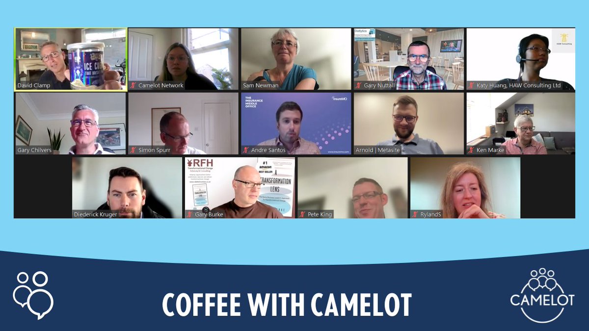What a fantastic morning! We kicked off by meeting some new Camelot Experts, reviewed what events are coming up next, and took a sneak peek at some of the photos from Camelot Connect last week - some very silly ones! 📸😂

After all of that, we still had time for some networking.