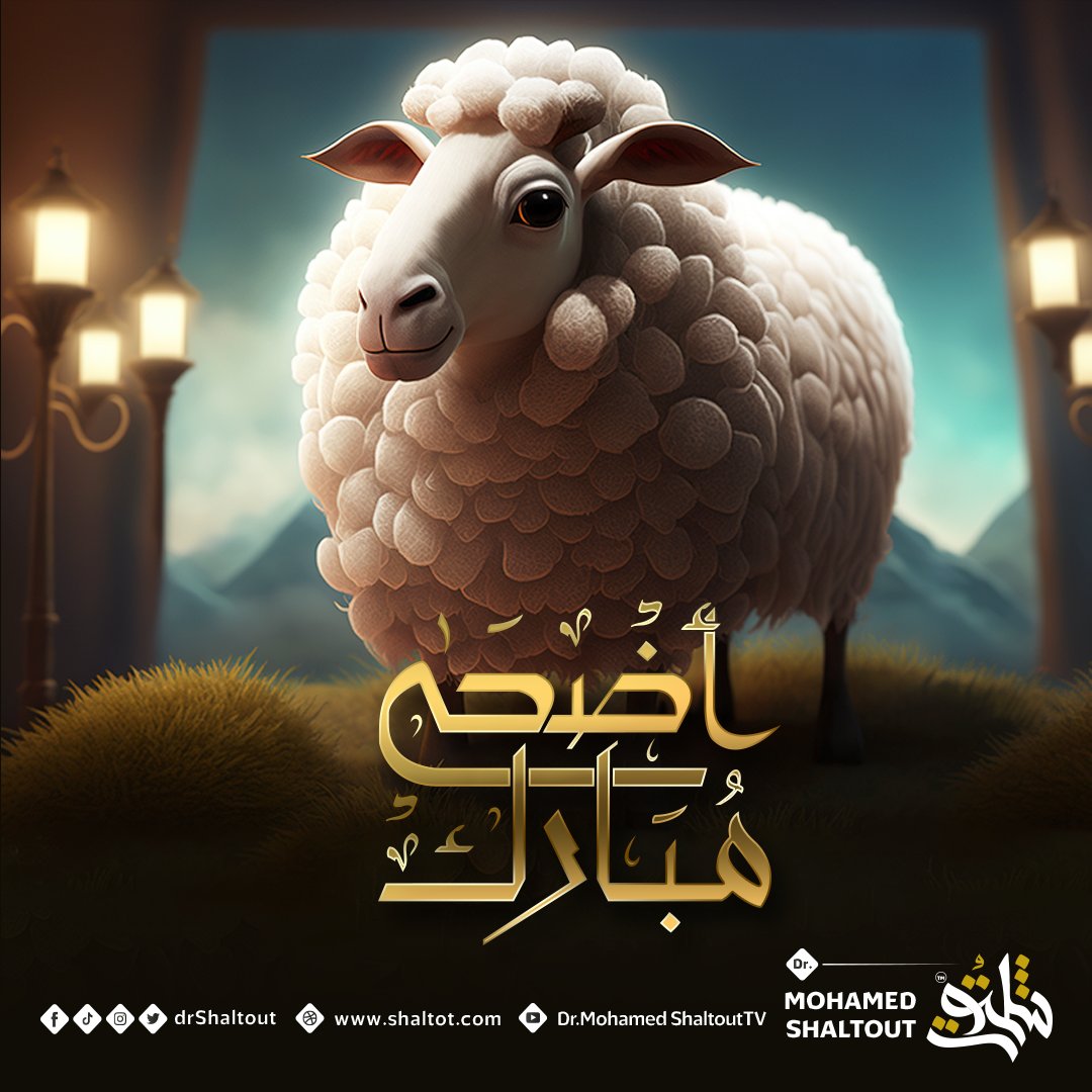 drShaltout's tweet photo. الـلــَّهــمَّ إنا نسألك في هذه الأيام المباركة، رحمةً لكل ميت وشفاء لكل مريض، وتفريجاً لكل هم وغفران لكل ذنب ورزقاً لكل محتاج وإستجابه لكل دعاء
...سائلًا الله عز وجل أن يجعله عيدًا مباركًا عليكم وعلى من تحبون.
#عيدالاضحي #عرفات
 #shaltouttech
#دكتور_محمد_شلتوت
#شلتوتيات https://t.co/tlVOiIH75C