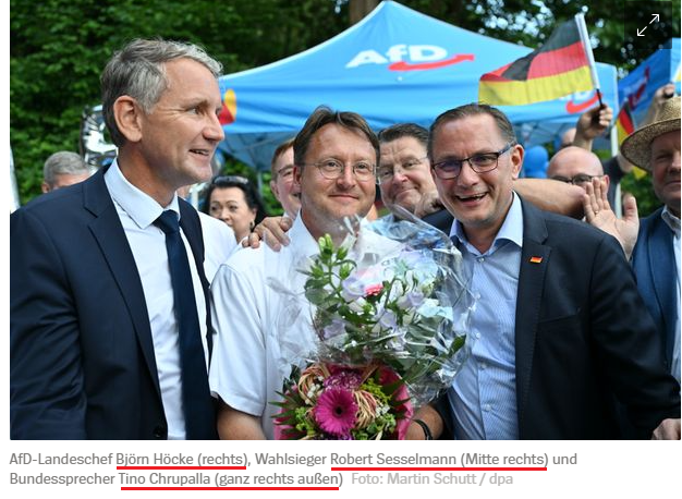 Immer wieder gut, <a href="/derspiegel/">DER SPIEGEL</a>! #Sesselmann #Sonneberg #noAfD