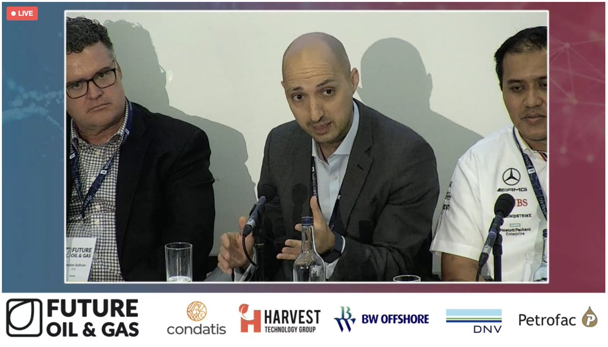 FutureOilGas's tweet photo. .@botanosman, Chief Executive Officer, @restrata at #FOG2023 on security in #oil and #gas: "Convergence is important. When something goes wrong #offshore, our clients use our software to organize coordination. You never know where the attack is going to end. If your posture is not in place to respond to a serious incident, you aren't going to be ready to respond into a holistic fashion."