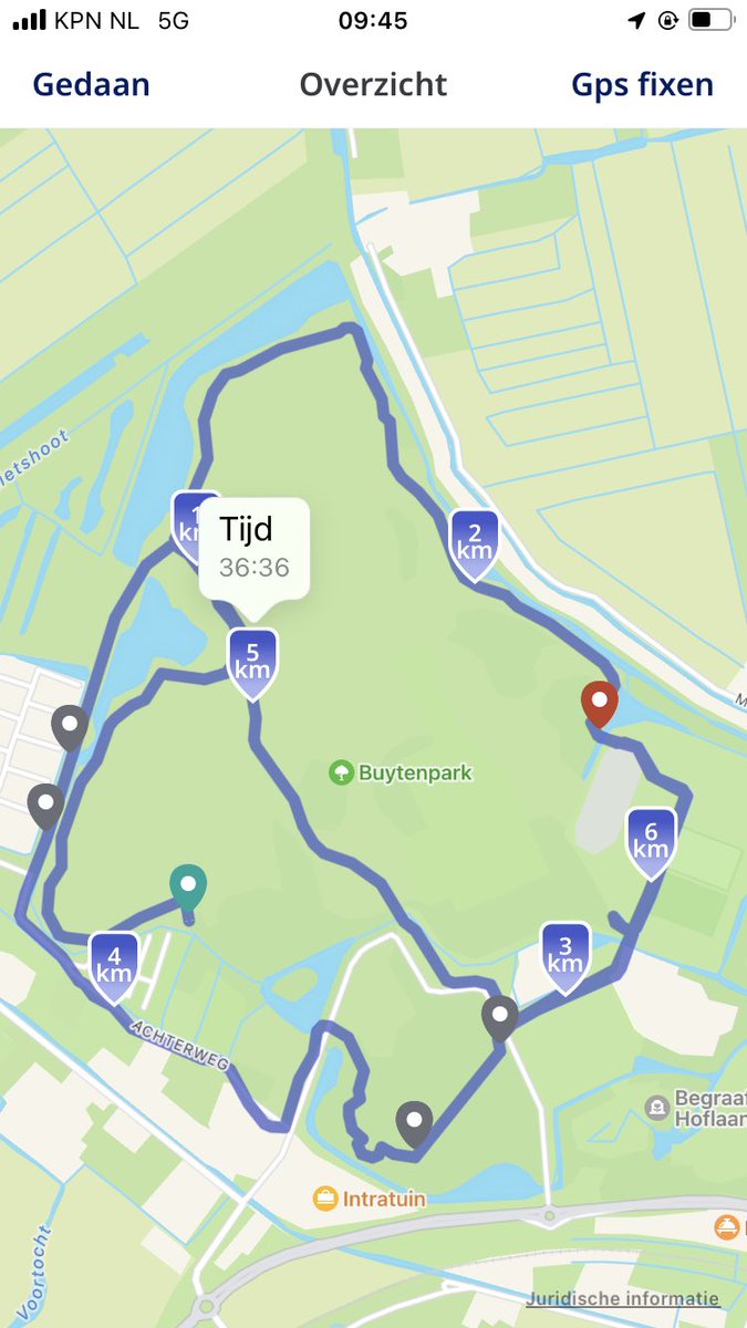 witblok's tweet image. Hardlopen Buytenpark. Voor een klein rondje een mooi stukje Zoetermeer.