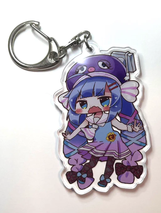 ウナちゃんのアクキーです 実物とてもかわいいです!