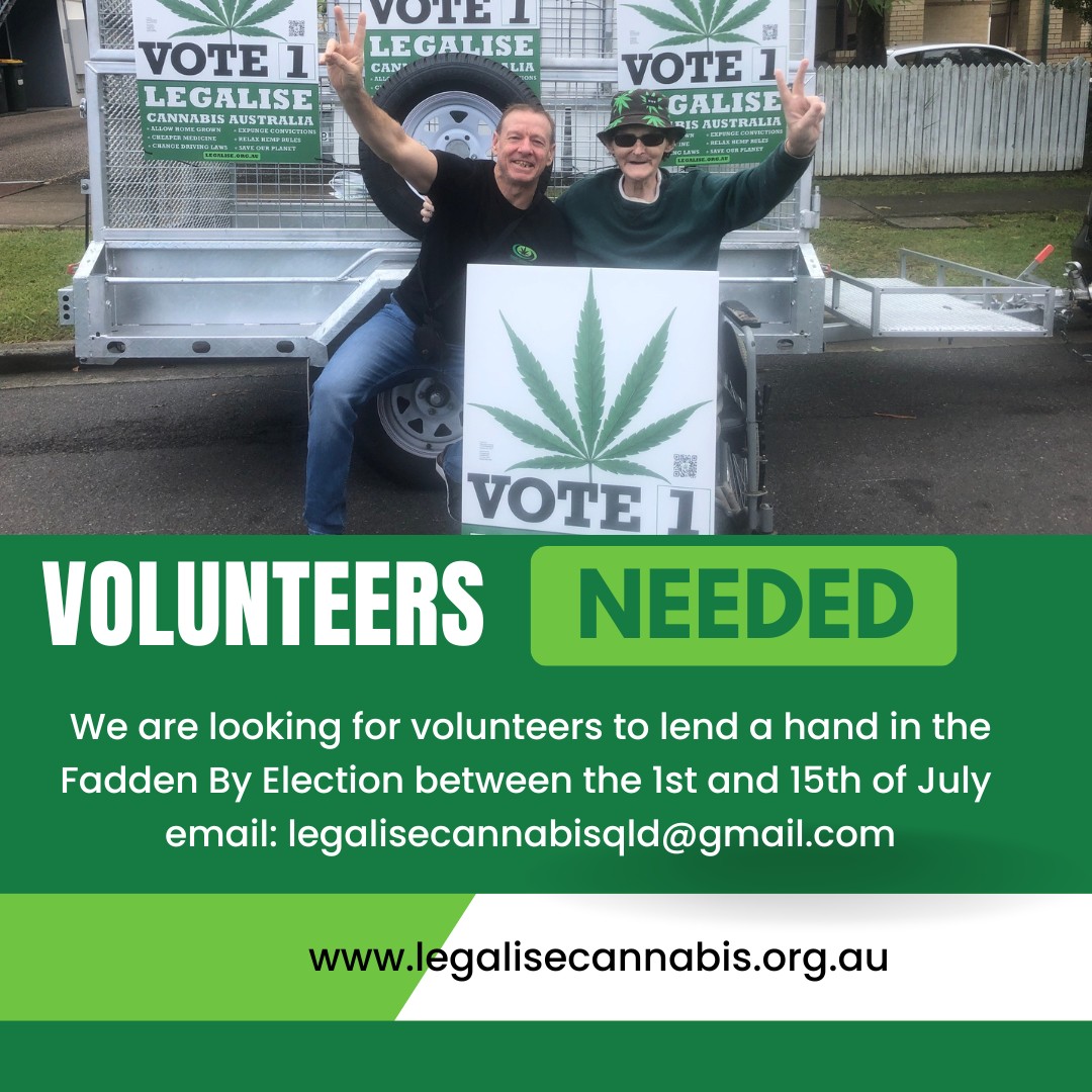 LegaliseQ's tweet photo. Suzette Luyken, Legalise Cannabis Australia - Candidate for Fadden
If you can help out in any capacity please don't hesitate to contact Suzette via email: legalisecannabisqld@gmail.com
Thank you๐
#LegaliseCannabis #disabilityfriendly #roadsiding #PREPOL #QldPol #faddenbyelection https://t.co/W15O4JQPer