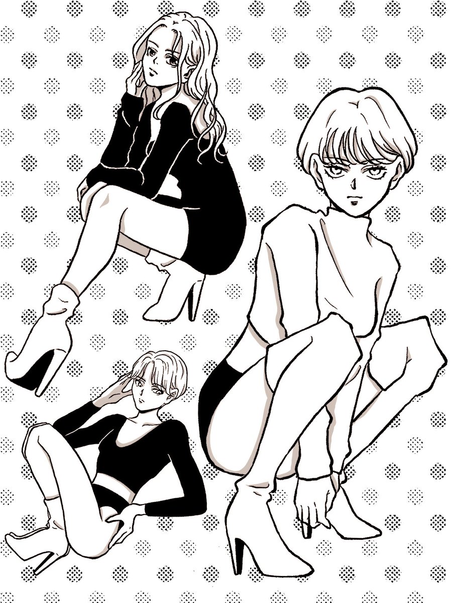 antonius_0331's tweet photo. 全身クロッキー練習✏️
服は無意識にボディコンになりました（多分描くの楽だから）

#イラスト練習　#イラスト好きと繋がりたい  #絵描きさんと繋がたい https://t.co/q8xCWz5dsS