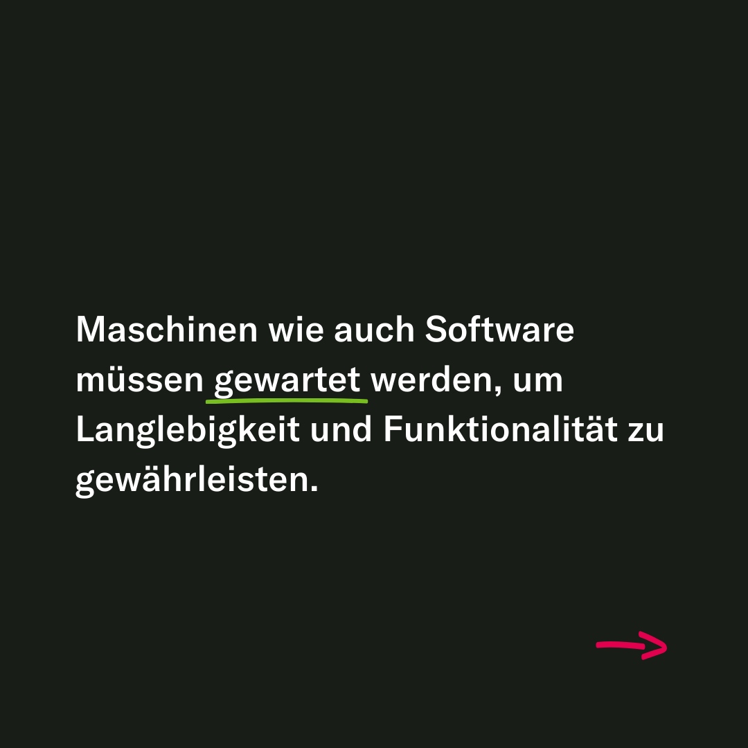 smartfactory_ch's tweet image. Und wie geht maintainable software?

Maschinen wie auch Software müssen gewartet werden, um Langlebigkeit und Funktionalität zu gewährleisten.

#maintainablesoftware #softwareengineering