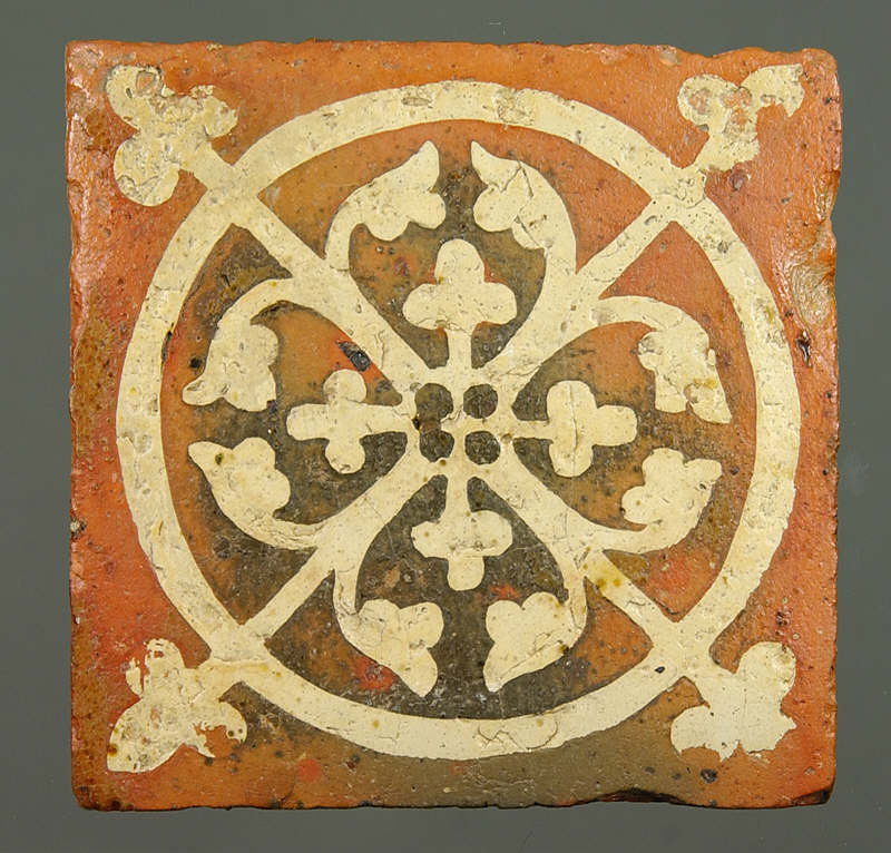 This beautiful tile was discovered during archaeological investigations at Tintern Abbey, part of a wider conservation project on the great gothic church. 

Black Mountains Archaeology are busy investigating what secrets lie beneath the top layer of soil.

ow.ly/9g9E50OX98z