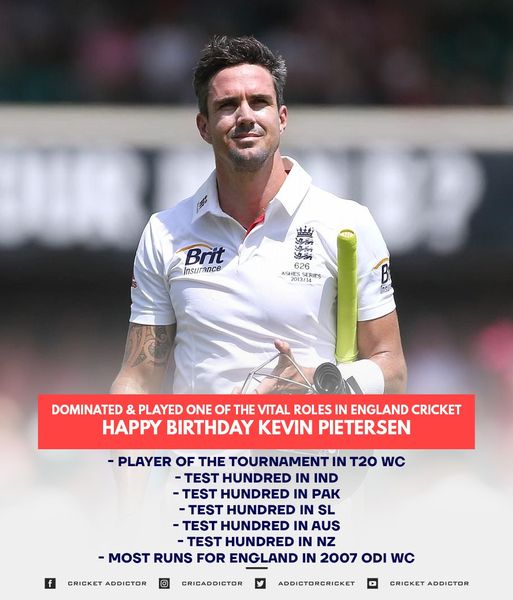 Happy birthday Kevin Pietersen    