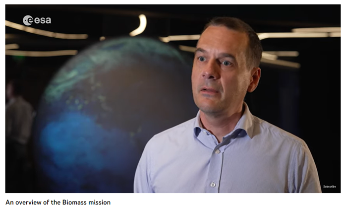 Klaus Scipal, Mission Manager of @ESA's #SMOS &amp; #Biomass #EarthExplorers 🛰️talks about the upcoming Biomass mission, describing: 
• the objectives
• how it will fill gaps in knowledge of forest ecosystems 
• which users will use its data📡

📽️2️⃣: earth.esa.int/eogateway/news…