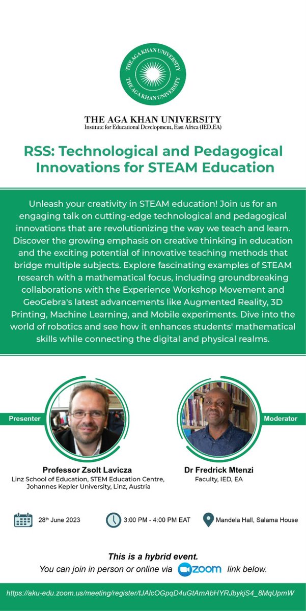 Join us in our regular research seminars at IED, EA