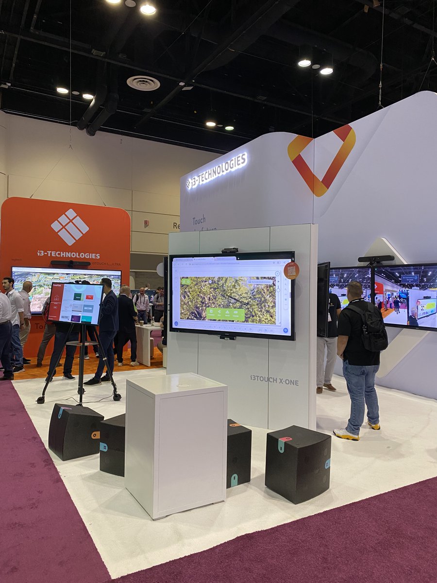 We really enjoyed attending #InfoComm2023!

We could meet the partners and saw the most advanced solutions.

@DTEN_Global @Logitech  @i3_Technologies @humly_com AVer  @Axeos @Crestron @YealinkNews @Sennheiser @LGUS  @Biamp @Samsung @Jabra_US @SonyElectronics @shure  @Evoko