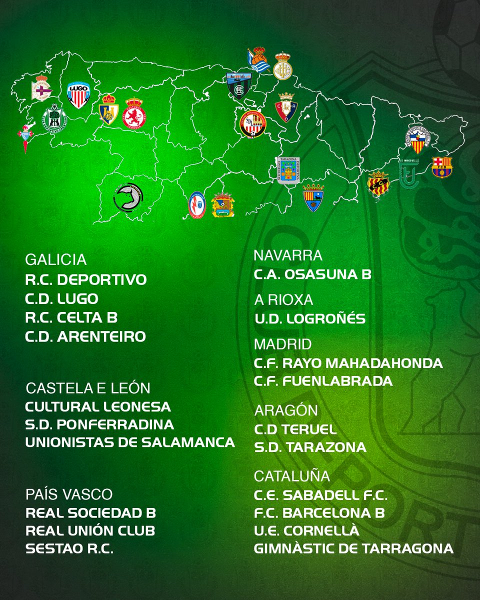 CD_Arenteiro's tweet photo. Xa é oficial, esten serán os equipos que conformen o noso grupo na 1 RFEF. Ola compañeiros! https://t.co/ejPQQ79JbP