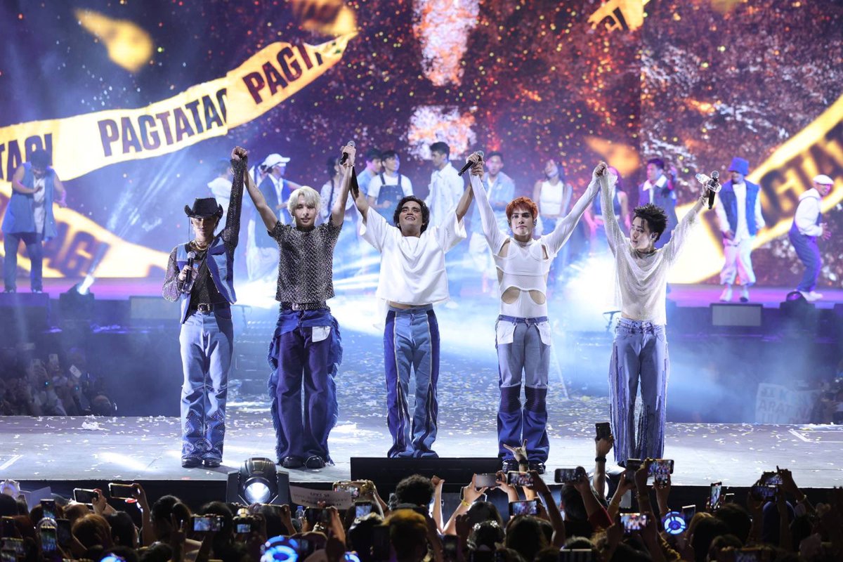 TheBigDome's tweet photo. GENTO ANG MATATAG!

@SB19Official's unforgettable 2 nights SOLD OUT concert here at their home, Araneta Coliseum, surely set A'TIN hearts ablaze.

Good Luck on your world tour and see you again real soon mga anak 🩵✨

#SB19PAGTATAG #SB19 #PAGTATAG       #PAGTATAGWorldTourManila https://t.co/1RAqqWYhGZ
