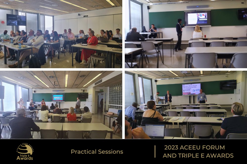 ACEEU (@aceeu_org) on Twitter photo Day 2: Our practical sessions are running now! Thanks to all our participants for sharing the amazing projects and initiatives you are carrying around the world!
<a href="/uvic/">UniversityOfVictoria</a> <a href="/ManMetUni/">Manchester Metropolitan Uni</a> <a href="/University_MU/">musk university</a> <a href="/UCalgary/">U Calgary</a> <a href="/UBT_EDU/">ุฌุงู
ุนุฉ ุงูุฃุนู
ุงู ูุงูุชูููููุฌูุง UBT</a> <a href="/UPorto/">Universidade Porto</a> <a href="/ArizonaWestern/">Arizona Western College</a> <a href="/WeAreHCCS/">Houston Community College Official</a> Day 2: Our practical sessions are running now! Thanks to all our participants for sharing the amazing projects and initiatives you are carrying around the world!
<a href="/uvic/">UniversityOfVictoria</a> <a href="/ManMetUni/">Manchester Metropolitan Uni</a> <a href="/University_MU/">musk university</a> <a href="/UCalgary/">U Calgary</a> <a href="/UBT_EDU/">ุฌุงู
ุนุฉ ุงูุฃุนู
ุงู ูุงูุชูููููุฌูุง UBT</a> <a href="/UPorto/">Universidade Porto</a> <a href="/ArizonaWestern/">Arizona Western College</a> <a href="/WeAreHCCS/">Houston Community College Official</a>