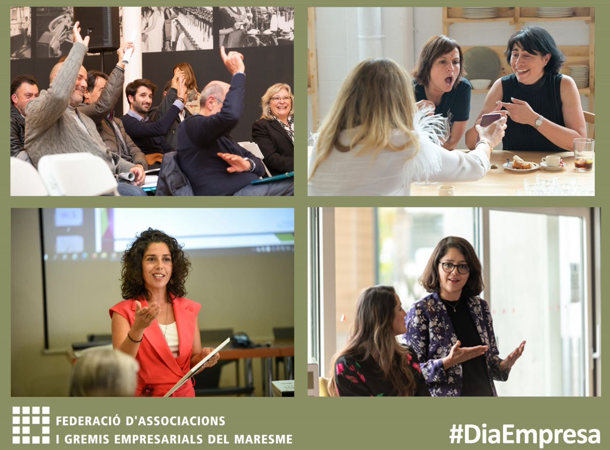 Feliç #DiaEmpresa a totes les que treballeu diàriament per fer un món millor, amb esforç i valentia. Perquè sense empreses, no hi ha futur possible!