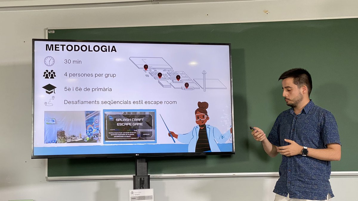 RetoExperimenta's tweet photo. @EscolaVirolai @jltouron @insvallbona @pilarin_rf @caterinasm @CrecimUab @cescayora @escolatecnos Splashcraft 💦 és un scape room virtual amb una part física amb una maqueta amb la qual es treballa el procés de potabilització de l’aigua. El joc, a partir del curs vinent, anirà a diferents centres educatius que s’inscriguin al programa Repte Expeirmenta #HUBexperimenta https://t.co/RMgTYAFpR4