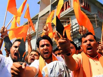 Bajrang Dal district convenor Gaurav Shukla & '70-80 Unidentified' people booked for Demolishing an Under-Construction Church in Kanpur of BJP ruled Uttar Pradesh.

Church was being built there without obtaining prior permission, so it's demolished claimed Bajrang Dal.

#NewIndia