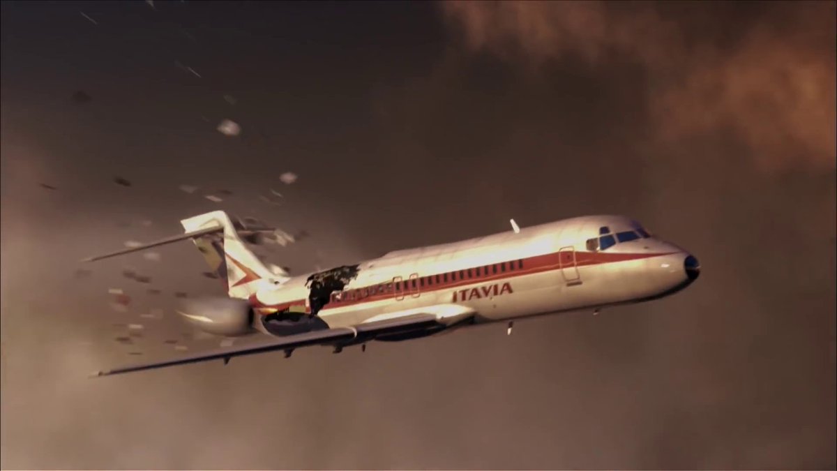 🗓 | 𝗢𝗻 𝗧𝗵𝗶𝘀 𝗗𝗮𝘆 (𝟭𝟵𝟴𝟬): Itavia Flight 870 crashes into the Tyrrhenian Sea near Ustica, Italy, all 81 on board die. Cause disputed: Italy's top criminal court ruled in 2013 that a missile brought down the plane while other experts blame a bomb in the rear toilet.