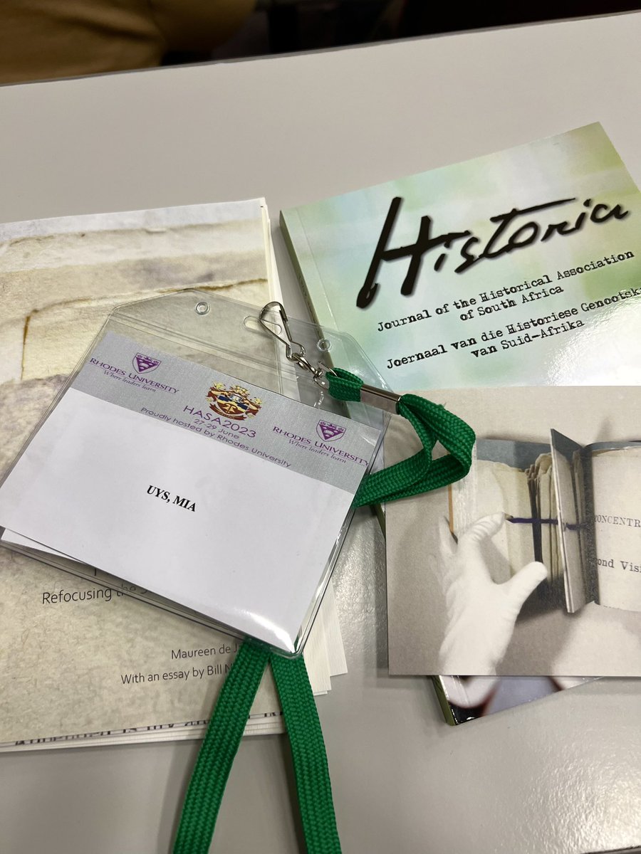 Mia Uys (@uysmia) on Twitter photo Day 1 <a href="/SAHistorians/">HASA</a> 2023. I’m excited to be here and be reunited with HFM colleagues <a href="/DrDaries/">Anell Stacey</a> , <a href="/TeveWekwaMuguti/">Teverayi Muguti</a> , <a href="/jabulanishabazw/">Jabulani Shaba</a> & others 🫶🏼 Day 1 <a href="/SAHistorians/">HASA</a> 2023. I’m excited to be here and be reunited with HFM colleagues <a href="/DrDaries/">Anell Stacey</a> , <a href="/TeveWekwaMuguti/">Teverayi Muguti</a> , <a href="/jabulanishabazw/">Jabulani Shaba</a> & others 🫶🏼