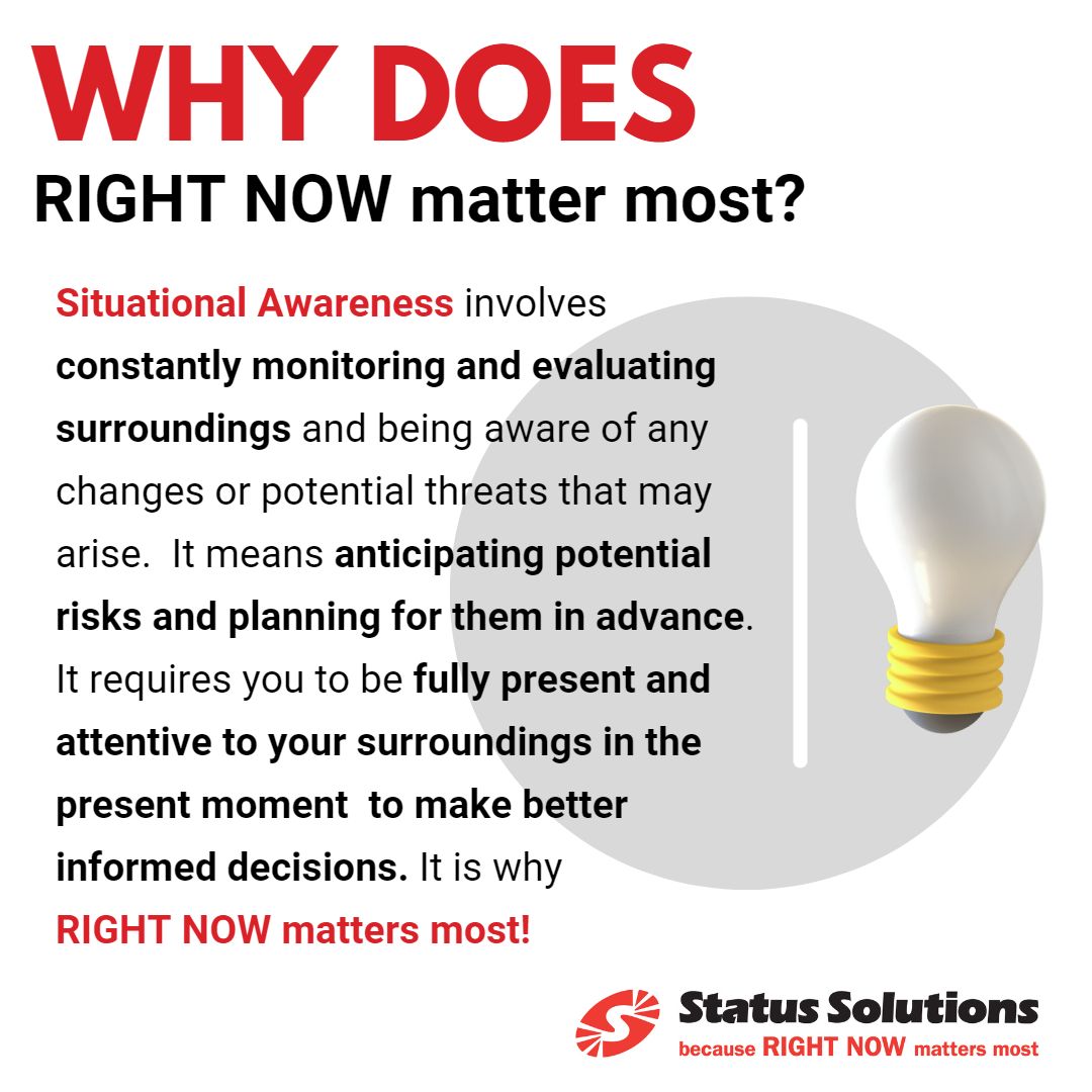 Being proactive and responsive in the moment is crucial for effective decision-making to prevent loss of life, product, and dollars. We provide a complete suite of innovations to keep you situationally aware!
#StatusSolutions #SituationalAwareness #RightNowMattersMost