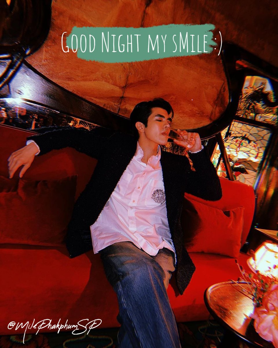 GN my sMile 🌙🌙

🌹 You're somewhere
In this world,
And I'm somewhere
Else in this world, and there's this
Feeling in my soul, and I hope it gets to You 🌹

✨ Sweet Dreams ✨

<a href="/milephakphum/">mile phakphum</a>
#DiorMenSummer24xMileApo #DiorSummer24 
#MilePhakphum
<a href="/Dior/">Dior</a> 
@MilePhakHub
