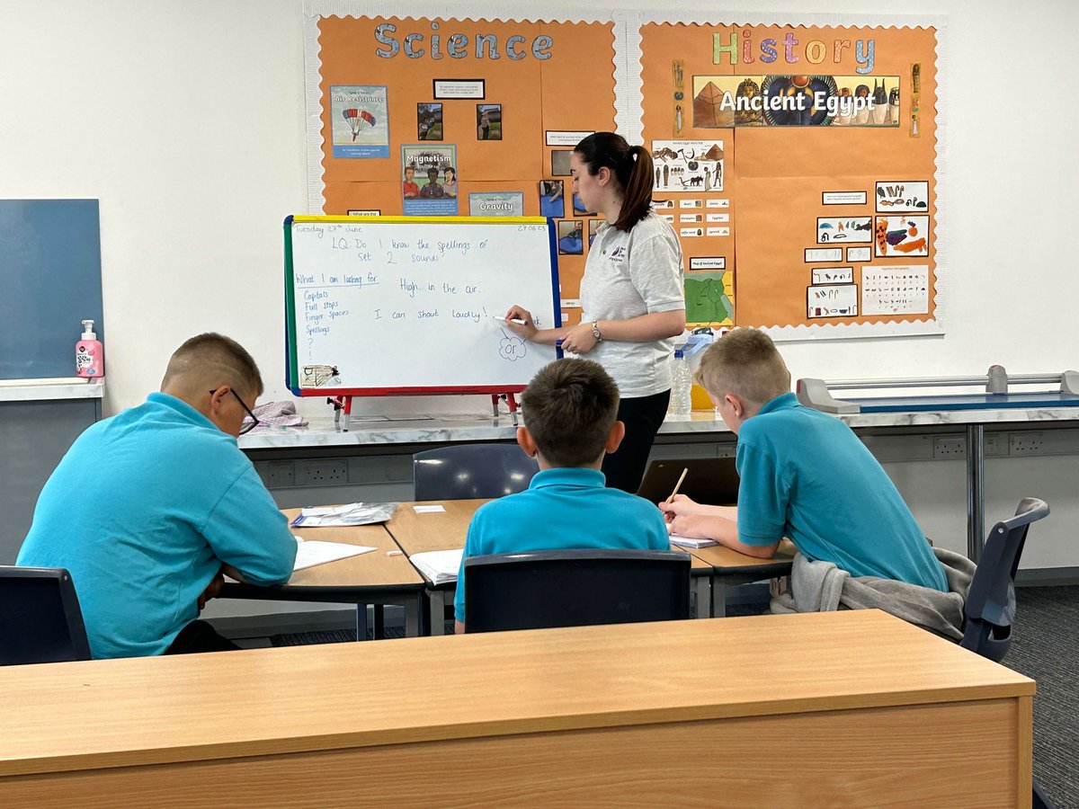 PhoenixHousePRU's tweet photo. Today for literacy, Tokyo were making predictions matching job roles to their descriptions. In phonics, students were focusing on set 2 sound spellings 📖 #superproud #makingadifference #thisisAP https://t.co/uWrkl6lNzb