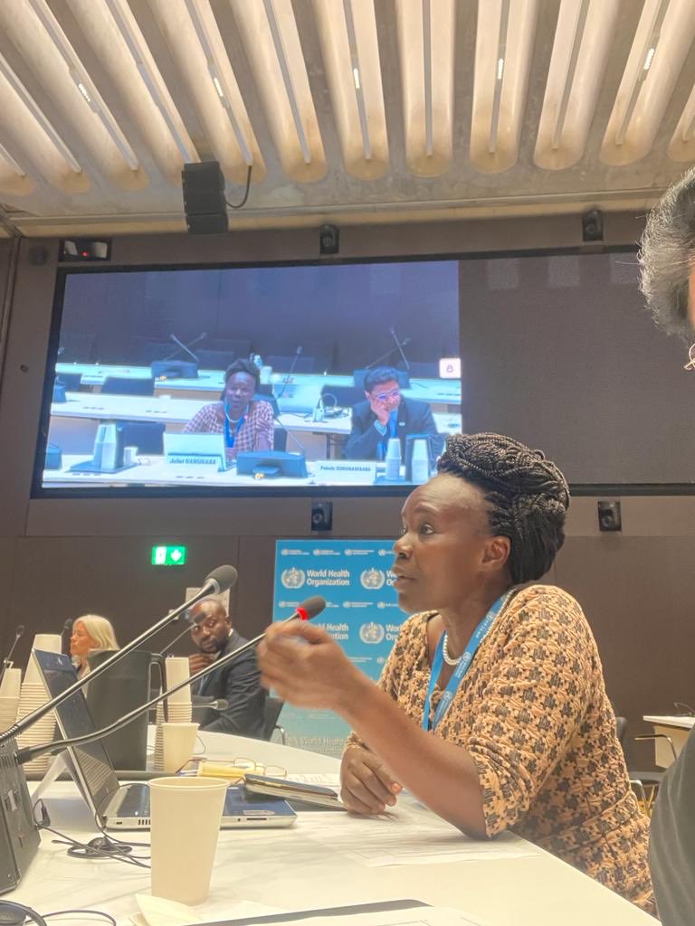 juliet_namukasa's tweet photo. Online marketing of alcohol is doing Uganda more harm because it is making alcohol so accessible to our young people. Presenting at the WHO-FADAB Geneva @lminternationa1 @LMIUganda @PolicyUganda @UNDPUganda @syradouganda #FADAB https://t.co/5kuQXAiqIp