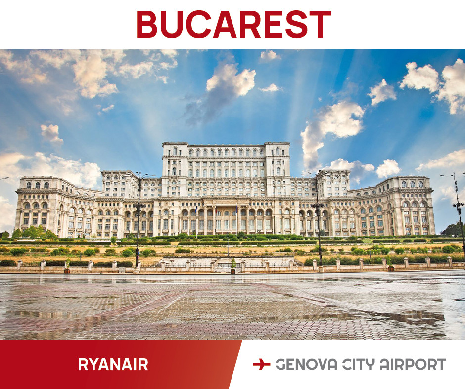 Bucarest ti aspetta! Viaggia alle migliori tariffe con Ryanair ➡️ ryanair.com/flights/it/it/… ✈️ #voladaGenova