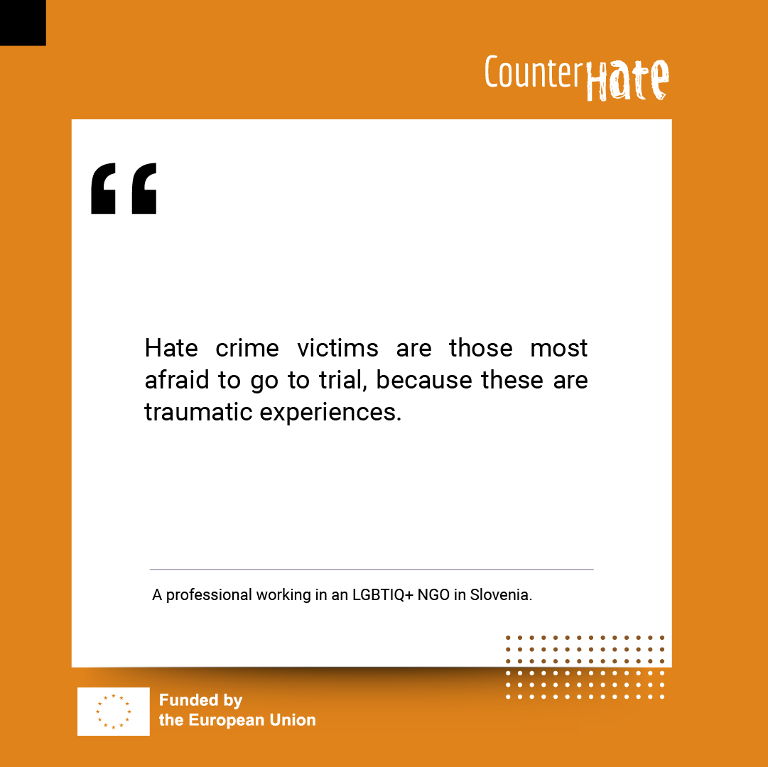 💬When survivors and experts talk...☟  Improving the assistance of victims of hate crimes through a victim-centered and intersectional approach is crucial for addressing these phenomena.  #CounterHate #HateCrimes #Justice #EUprojects