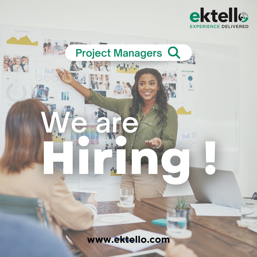 Are you a #ProjectManager looking for your next big role?

We have the position you are looking for!

Take a look at the open #opportunities available to you now! nsl.ink/aD3l

#ektello #TechCareers #ITJobs #MarketingJobs #IT #SearchJobs #Hiring #CreativeJobs #HotJobs