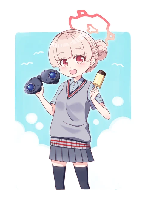 夏服ノドカという夢を見た #BlueArchive #ブルアカ