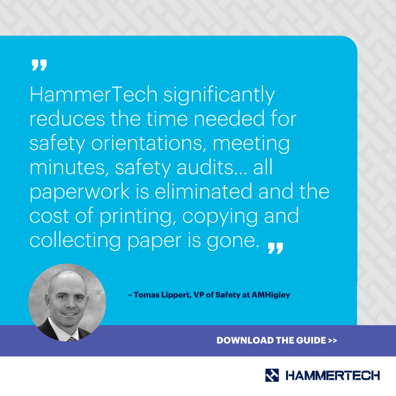 HammerTechGLBL's tweet image. Discover EHS software with our Buyer&apos;s Guide. Learn from industry leaders how the right software can streamline processes &amp;amp; improve safety management. Uncover must-have features. 

Download now! hubs.ly/Q01VxWVR0

#HammerTech #EHSsoftware #SafetyFirst