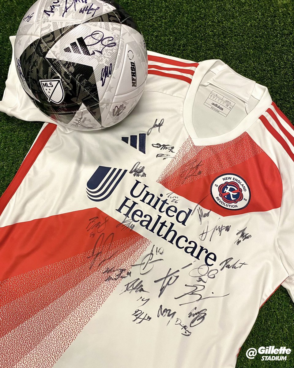 Gillette Stadium (@gillettestadium) on Twitter photo Next up for Social Media Week… a <a href="/NERevolution/">New England Revolution</a> giveaway!
RT and follow us to enter to win a team-signed jersey and soccer ball! Next up for Social Media Week… a <a href="/NERevolution/">New England Revolution</a> giveaway!
RT and follow us to enter to win a team-signed jersey and soccer ball!