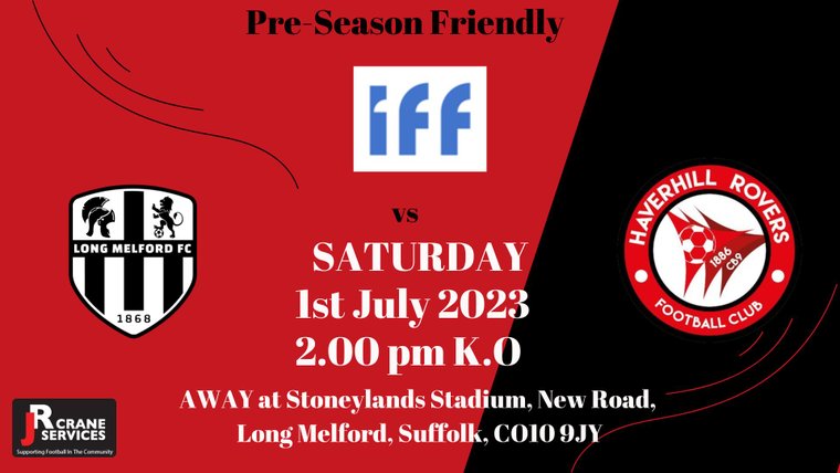 HaverhillRovers's tweet photo. HRFC TEAM AWAY TO LONG MELFORD FC - FIRST PRE SEASON GAME  - SAT. #Pitchero
https://t.co/NbBqZOMLzI https://t.co/GUoOKRdd7x